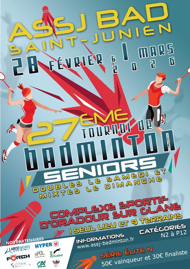 27ème Tournoi  National Sénior Saint Junien
